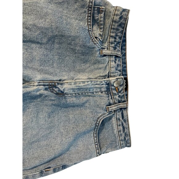 Vintage BDG USA Olympic Denim Jogger Pants With Elastic Cuffs 27 - Picture 6 of 14